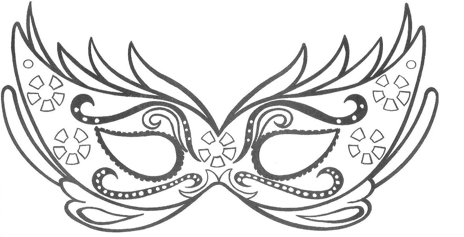 Mascara De Carnaval | Free Images at Clker.com - vector clip art online,  royalty free & public domain